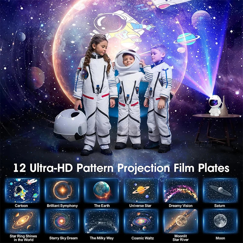 Astronaut Night Sky Projector