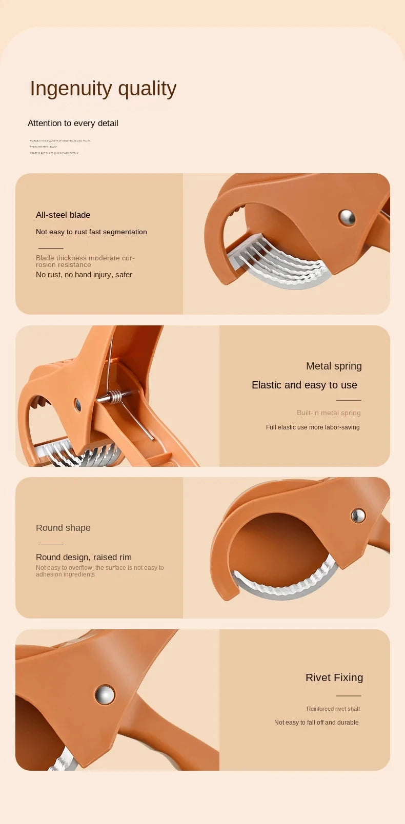 Stainless Steel Vegetable Slicer