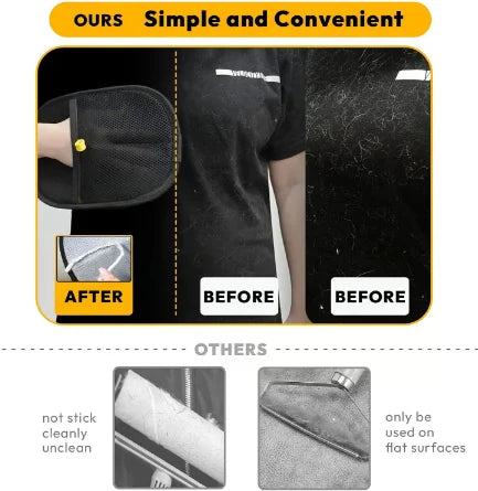 Pet Hair Remover Glove Reusable Static Removal Gloves Double-Sided Cat Dog Grooming Gloves Hair Removal Tool Pet Supplies