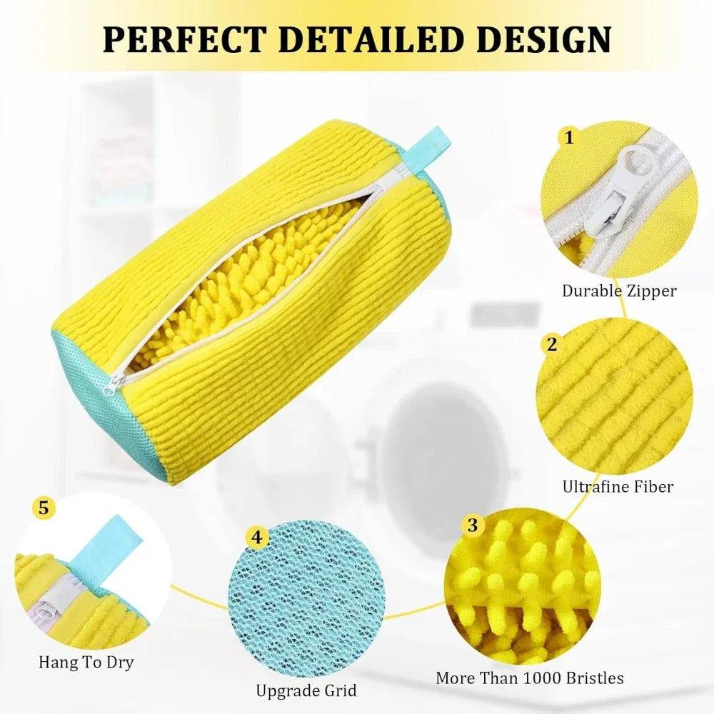 Premium Shoe Laundry Bag - Protective Mesh Washing Bag for Sneakers