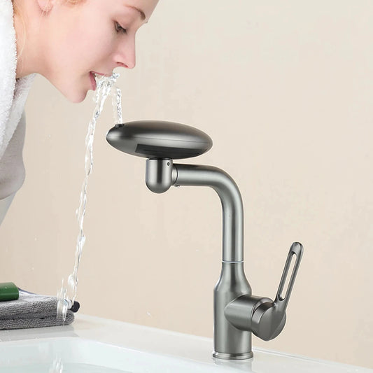 Luxury & Function Combined: 360° Swivel Tap with Waterfall, Aerated, and Spray Modes