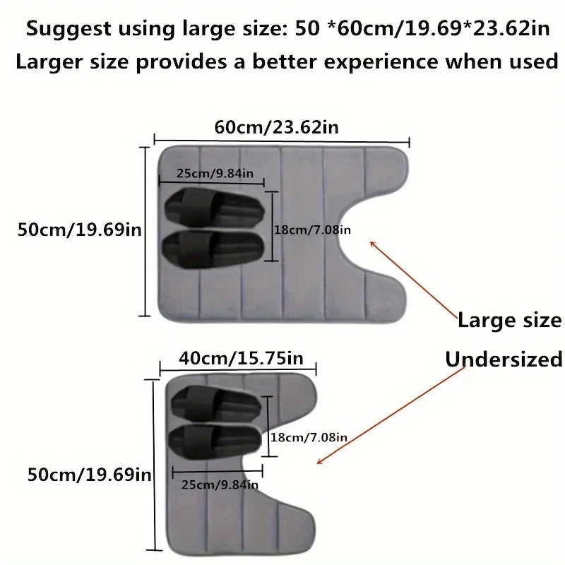 Soft Bathroom Floor Mat