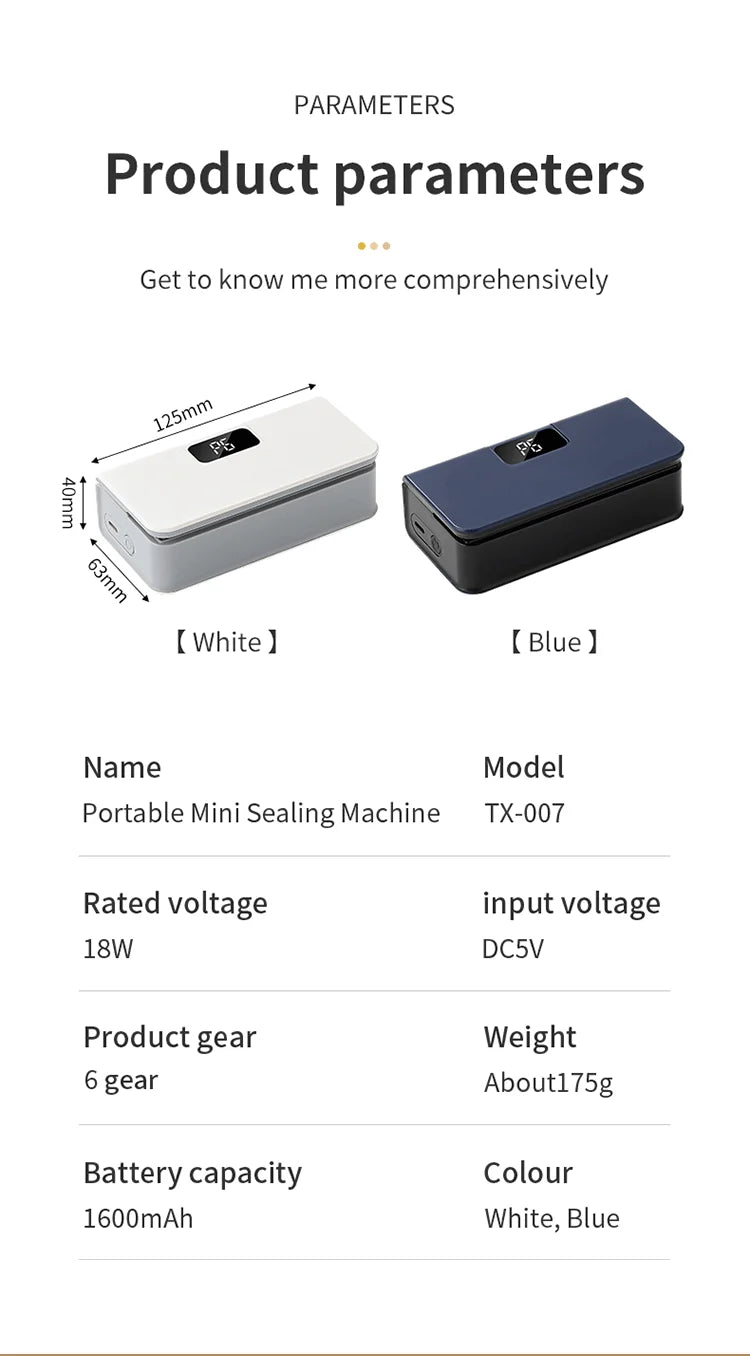 Mini Food Packaging Sealer