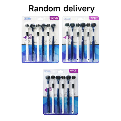 Three sided U-shaped Toothbrush