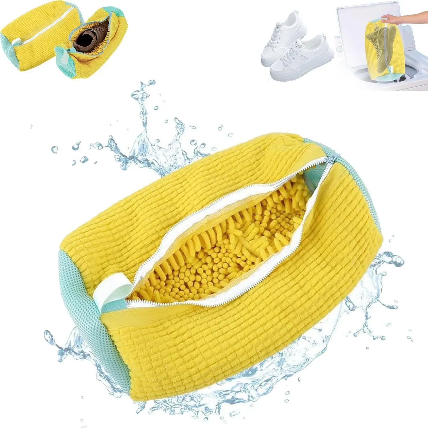 Premium Shoe Laundry Bag - Protective Mesh Washing Bag for Sneakers
