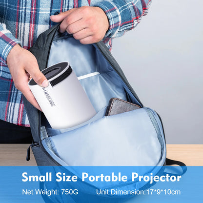 Portable 4K-Compatible Projector